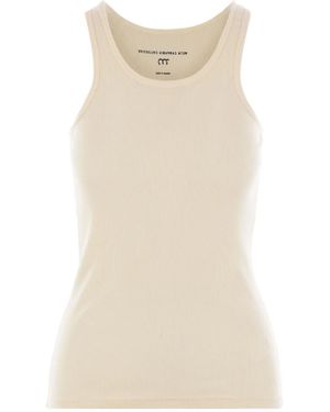 Meta Campania Collective Rib-Jersey Tank Top - Natural