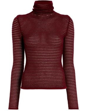 Proenza Schouler Hailey タートルネック トップ - レッド