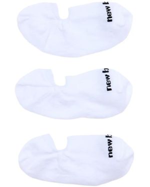 New Balance Logo Socks - White