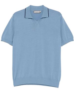 Canali ジャージー Tシャツ - ブルー