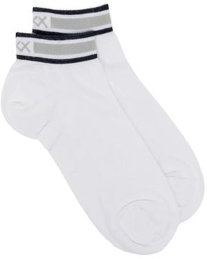 ZEGNA Chaussettes Airy Triple-X - White