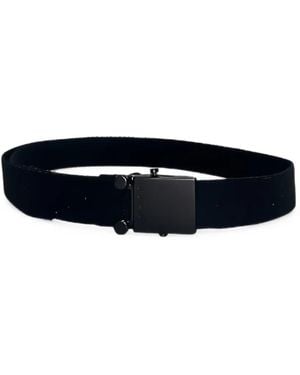Marni Logo-Engraved Buckle Belt - Blue