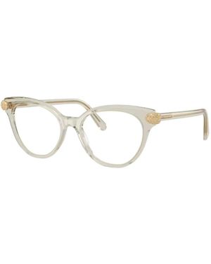 Swarovski Lunettes De Vue À Monture Papillon - Natural