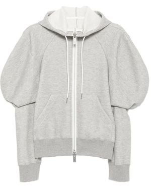 Sacai Sponge Hoodie - Weiß