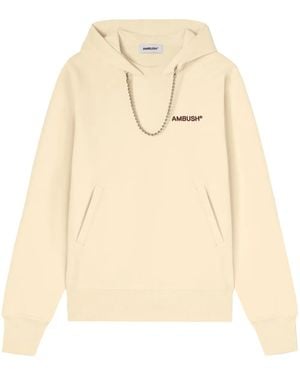 Ambush チェーンディテール パーカー - ナチュラル