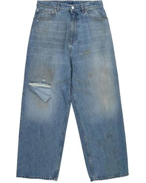Vetements ダメージ ジーンズ - ブルー