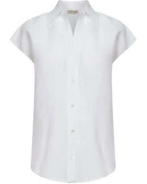 Blanca Vita Overhemd Met Korte Mouwen - Wit