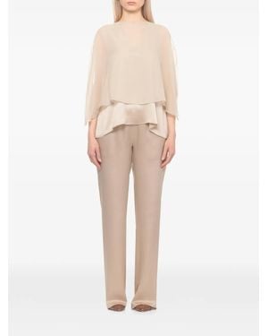 Antonelli Sheer Scarf - Natural