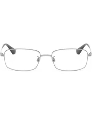 Burberry Occhiali Rettangolari - Bianco