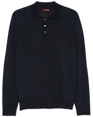 Barena Long-Sleeve Polo Shirt - Blue