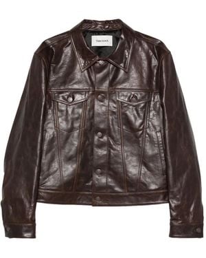 Tonywack Buttoned Pocket Jacket - Brown