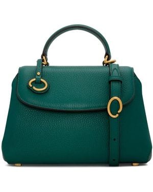 Oscar de la Renta Borsa Tote The Mini Poppy Con Manico - Verde