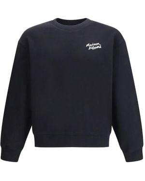 Maison Kitsuné エンブロイダリー スウェットシャツ - ブルー