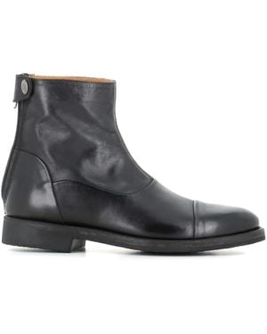 Alberto Fasciani Botas con paneles elásticos - Negro