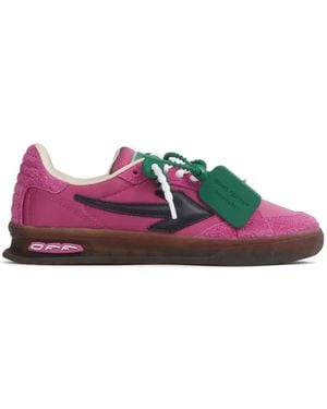 Off-White c/o Virgil Abloh Arrow Appliqué Trainers - Purple