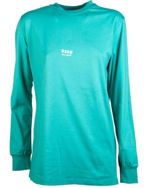 MSGM Love! T-Shirt - Blue