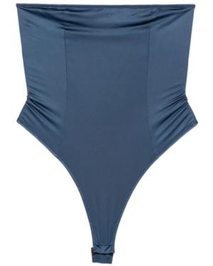Kiki de Montparnasse Liquid Contour Bodysuit - Blue