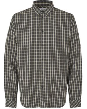 Samsøe & Samsøe Checked Saryan Shirt - Grey