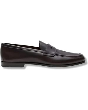 Church's Penny-Slot Leather Loafers - White