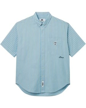 Chocoolate Camicia A Righe - Blu