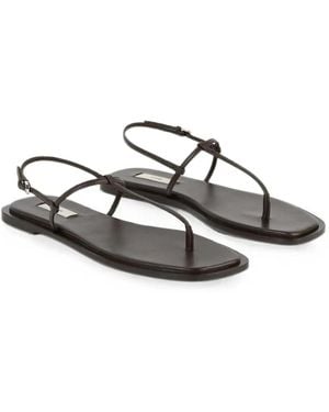 TOTEME T-Strap Sandals - White