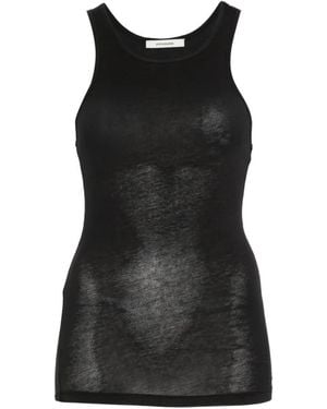 Entire studios Racer-Back Vest - Black
