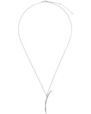 Shaun Leane Quill Long Chain-Pendant Necklace - White