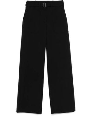 Theory Straight-Leg Pants - Black