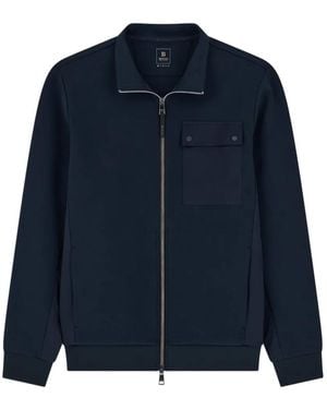 BOGGI Full-Zip Sweatshirt - Blue
