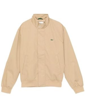 Lacoste Twill Harrington Jacket - Natural