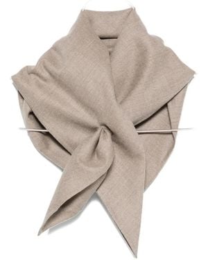 Carven Wool Scarf - Natur