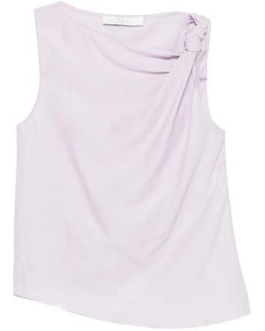Tela Knotted Asymmetric Top - White