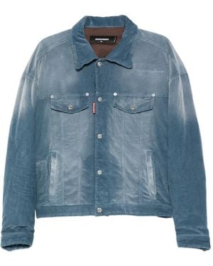 DSquared² コーデュロイ ジャケット - ブルー