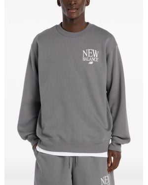 New Balance Sweat Reimagined En Molleton - Grey