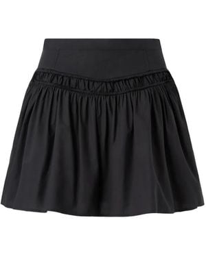 Pinko Gathered Skirt - Black