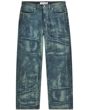 Won Hundred Faded Panelled Jeans - Blue