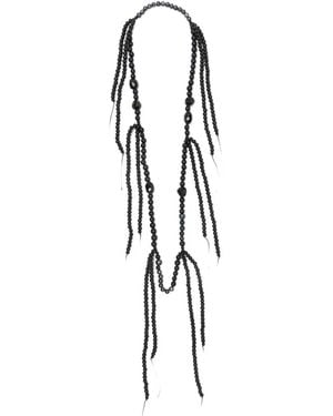 KUNDO K-168 Val Beaded Pearl Necklace - White