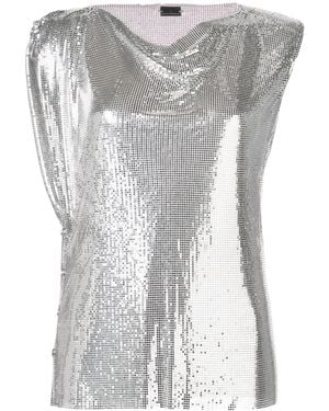 Rabanne Disco Top - Gray