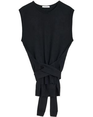 Lemaire トロンプルイユ プルオーバー - ブラック