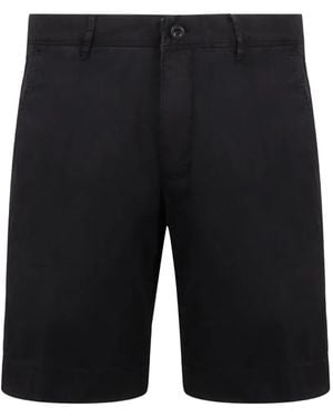 Slowear Belt-Loops Shorts - Black