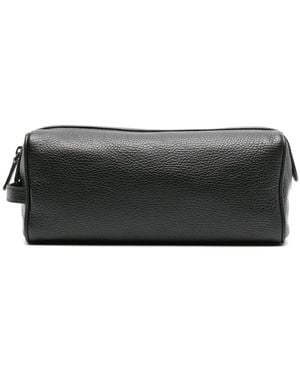 Common Projects Pebbled Leather Wash Bag - Grey