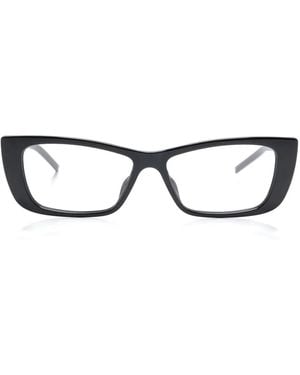 Gucci Brille Mit Eckigem Gestell - Schwarz