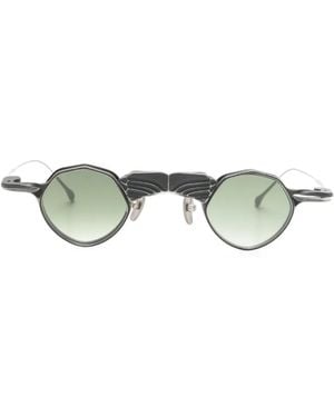 Rigards Round-Frame Glasses - Green
