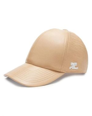 Courreges Reedition Vinyl Cap - Natural