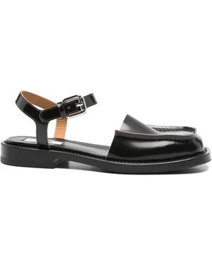 Moschino Buckle-Strap Pumps - White