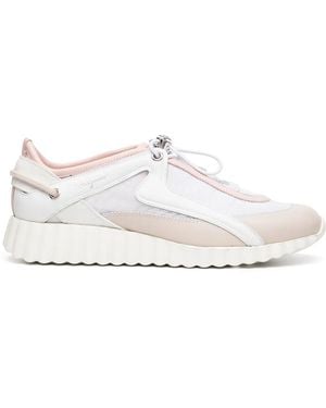 Ferragamo Leather Sneakers - White