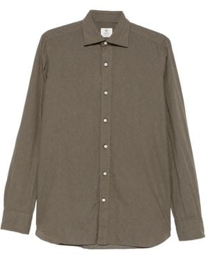 Luigi Borrelli Napoli Rio Button-Down Shirt - Brown
