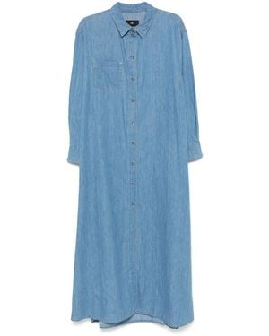7 For All Mankind Ivy マキシドレス - ブルー