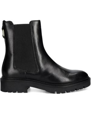 GANT Kelliin Leather Chelsea Boots - Black