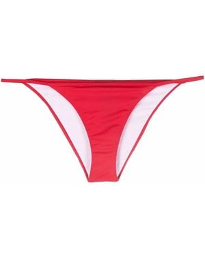 DSquared² Slip Bikini Con Stampa - Rosso